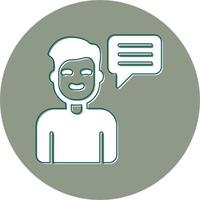 Talk Vector Icon