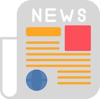 Newspaper Vector Icon