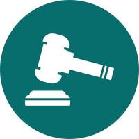 Judge Vector Icon