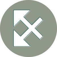 Intersect Vector Icon
