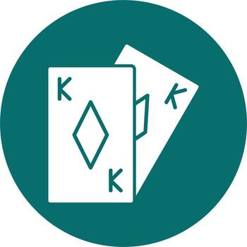 tarjeta juego vector icono