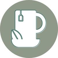 Green Tea Vector Icon