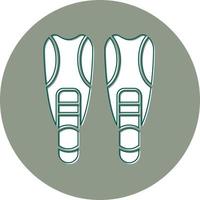 Flippers Vector Icon