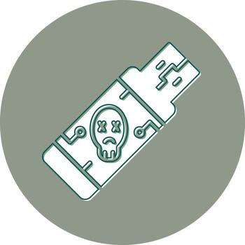 icono de vector de pendrive