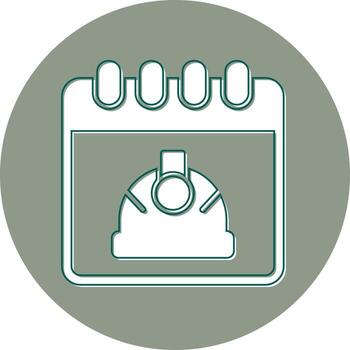 fecha vector icono