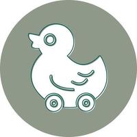 Duck toy Vector Icon