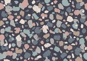 Colorful pattern with terrazzo texture vector