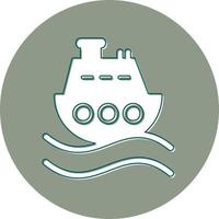 Ship Toy Vector Icon