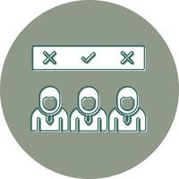 Candidates Vector Icon