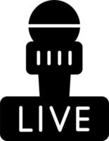 Live Vector Icon