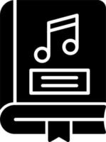 Music Book Vector Icon