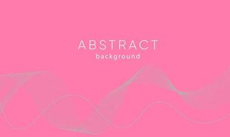 Abstract Backgrounds Design. Grey waves on pink background. For use in Presentation, Flyer and Leaflet, Cards, Landing, Website Design. Vector illustration.