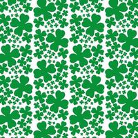St Patrick's Day pattern vector
