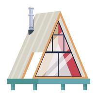 Trendy Lodge Concepts vector