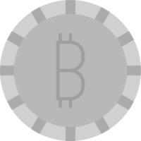 Bitcoin Cryptocurrency Vector Icon
