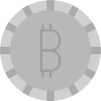 bitcoin criptomoneda vector icono