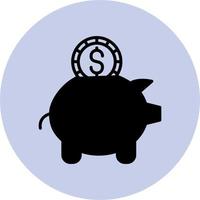 Piggy Bank Vector Icon