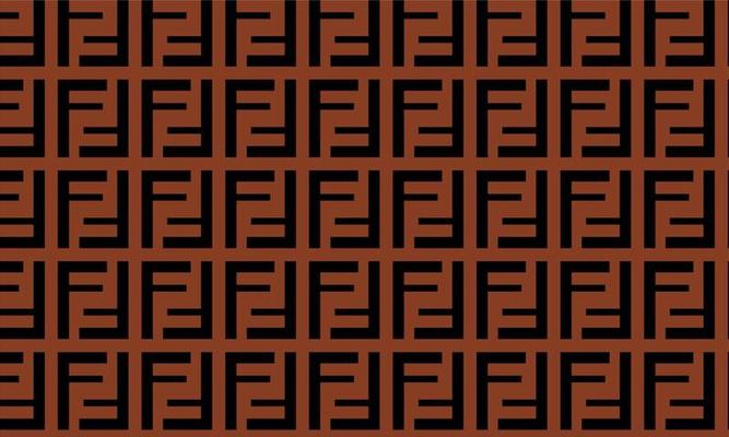 Fendi Pattern Vector Art, Icons, and Graphics for Free Download