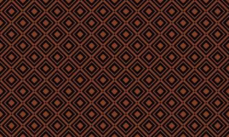 black and brown diagonal geometric squares seamless pattern.  stylish textile print with batik design.  abstract background vector illustration
