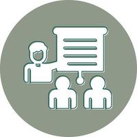 Coaching Vector Icon