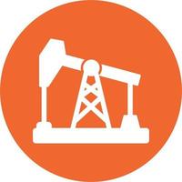 Oil Pump Vector Icon