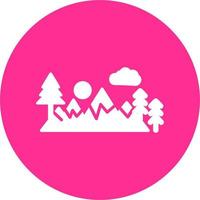 Landscape Vector Icon