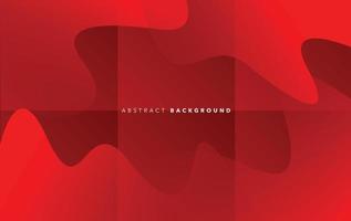 red modern abstract background design vector