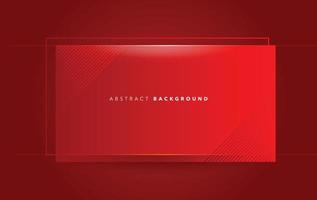 red modern abstract background design vector