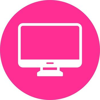 Computer Vector Icon