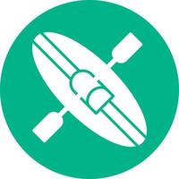 Kayak Vector Icon