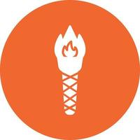 Torch Vector Icon