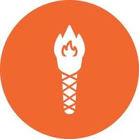 Torch Vector Icon