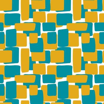 Seamless vector pattern. Geometric background with rectangles.