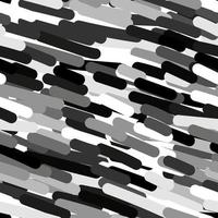 Camouflage seamless pattern. Camo print. Black and white background. vector