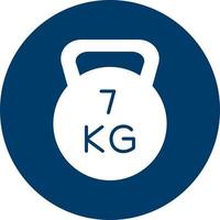 Kettlebell Vector Icon