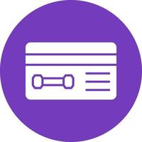 Member Card Vector Icon