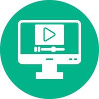 360 Video Vector Icon