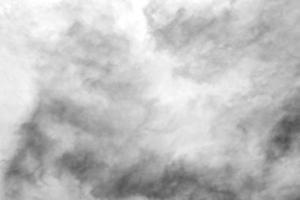 cielo con fondo texturizado de nubes en blanco y negro foto