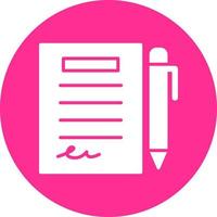 Notepad Vector Icon