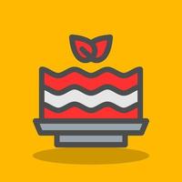 Lasagna Vector Icon Design