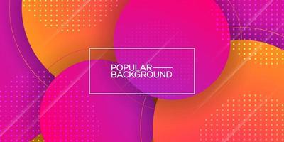 Circle abstract orange purple with lines gradient background. simple pattern for display product ad website template wallpaper poster. Eps10 vector