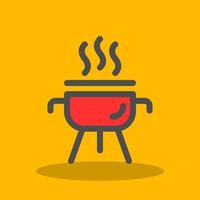 diseño de icono de vector de barbacoa