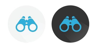 Binoculars icon, exploration, discovery, optical equipment, Binocular field glasses, Binocular logo Colorful vector icons