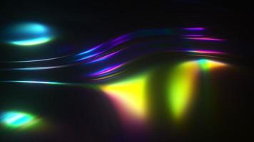 Futuristic Neon Glowing Shape video