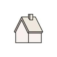 House vector Home concept colored icon or symbol