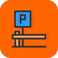 Parking Vector Icon Design