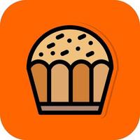 Cupcake Vector Icon Design