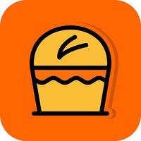 Brioche Vector Icon Design