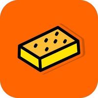 Cornbread Vector Icon Design