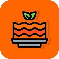 Lasagna Vector Icon Design